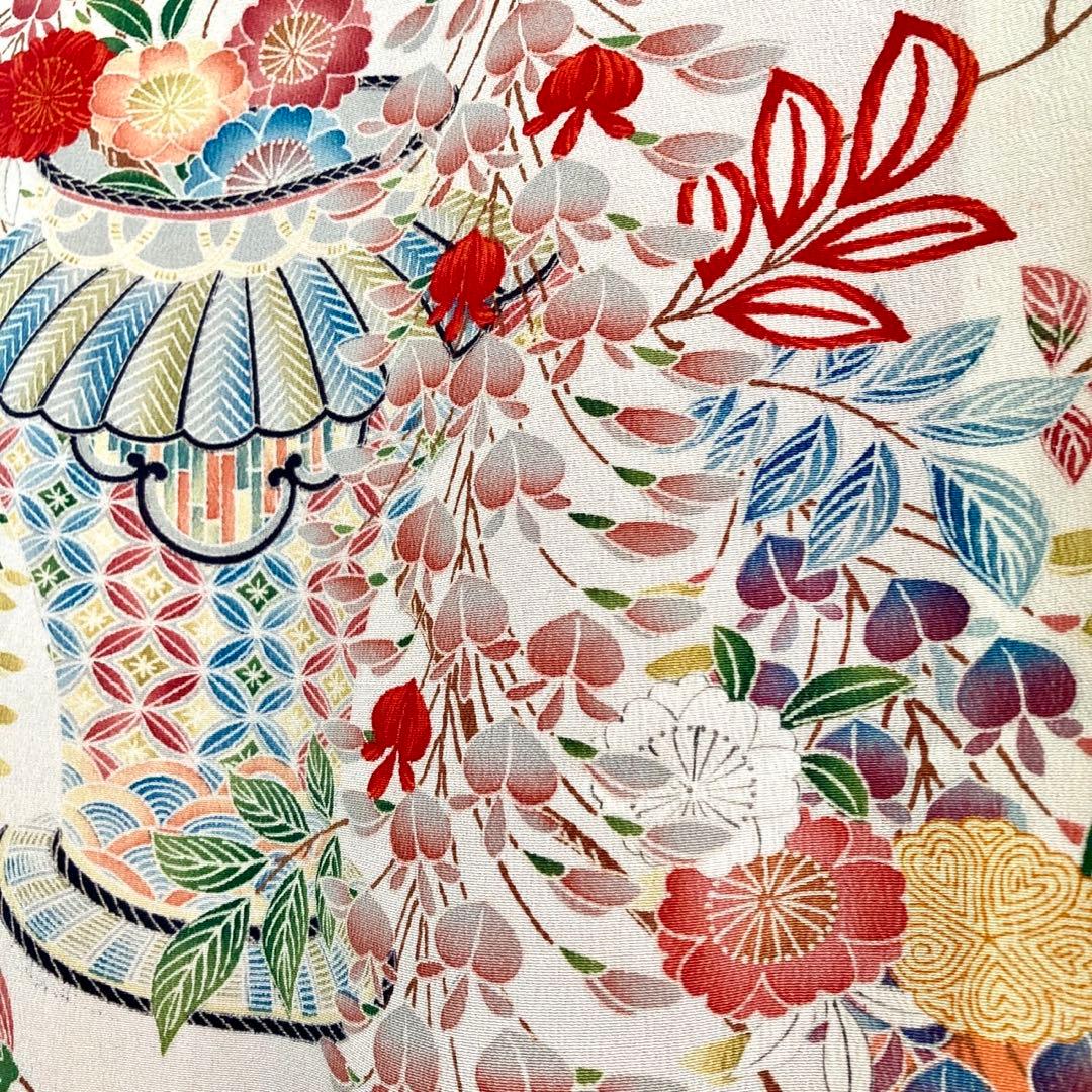 アンティーク 7歳 女の子 子供着物 七五三 アンティーク着物 NO