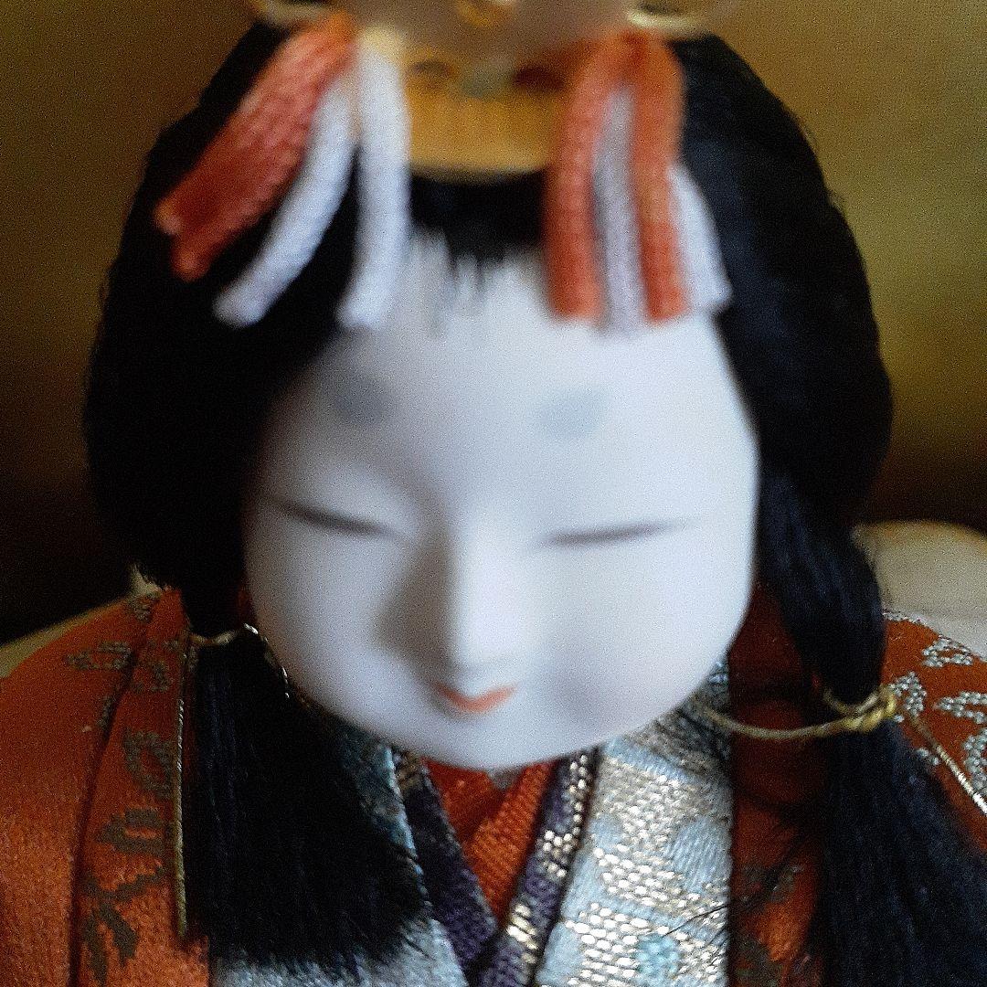 久月　桃山雛　雛人形セット 3段10人飾り　毛はたき、栞付き