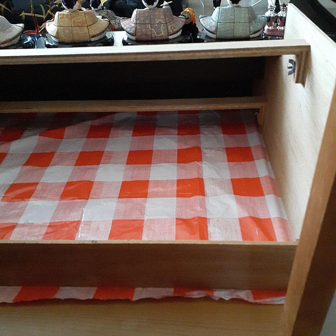 久月　桃山雛　雛人形セット 3段10人飾り　毛はたき、栞付き