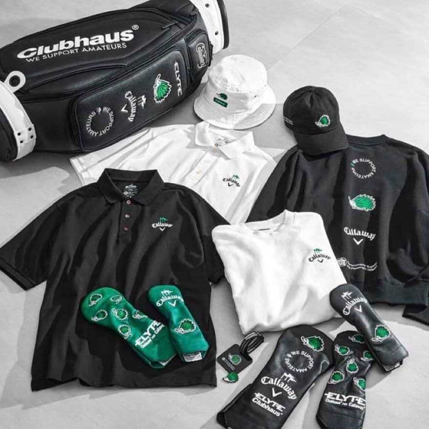 Clubhaus ホワイト ポロシャツ