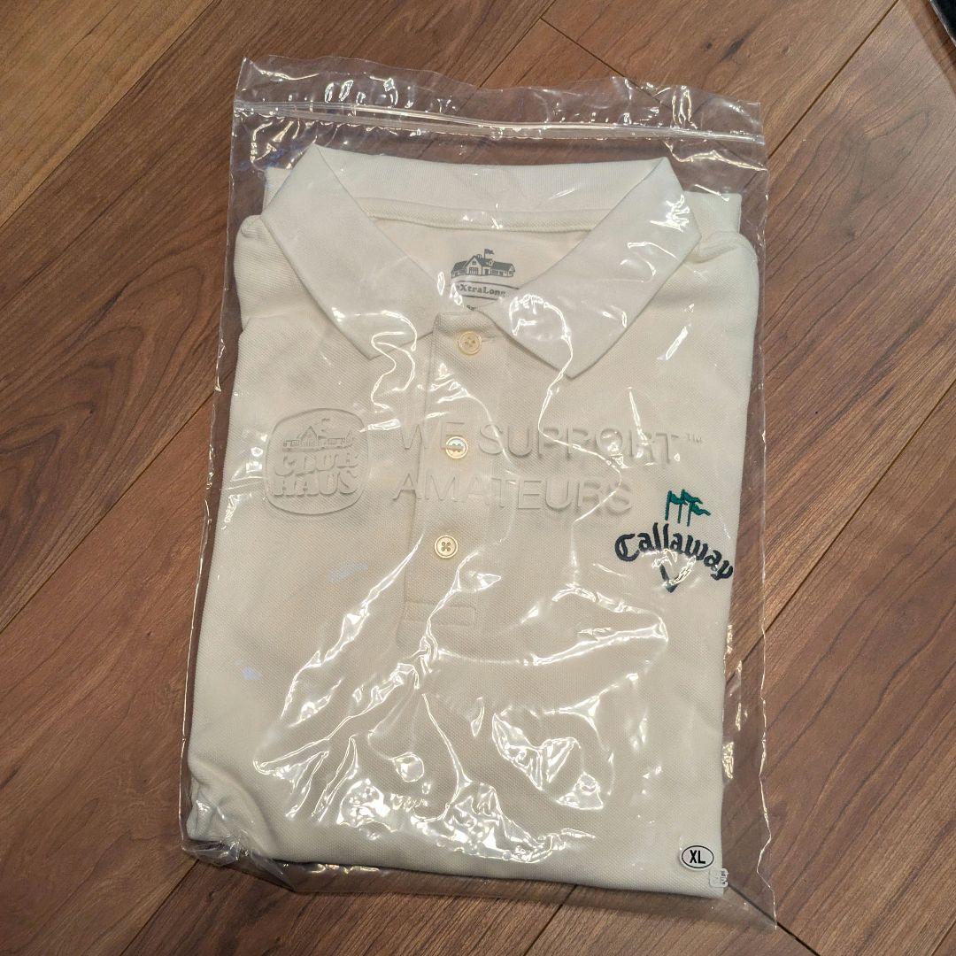 Clubhaus ホワイト ポロシャツ