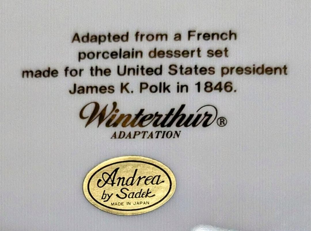 Winterthur Dessert Plates　デザートプレート