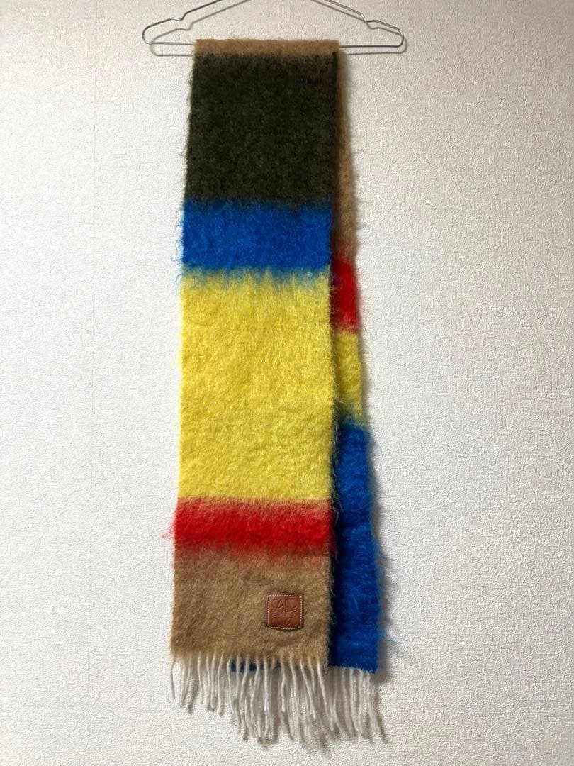 LOEWEロエベマルチカラーマフラー