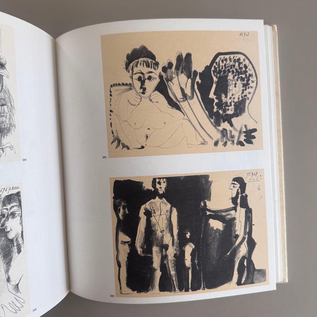 アート・デザイン・音楽 picasso dessins 27.3.66 15.3.68