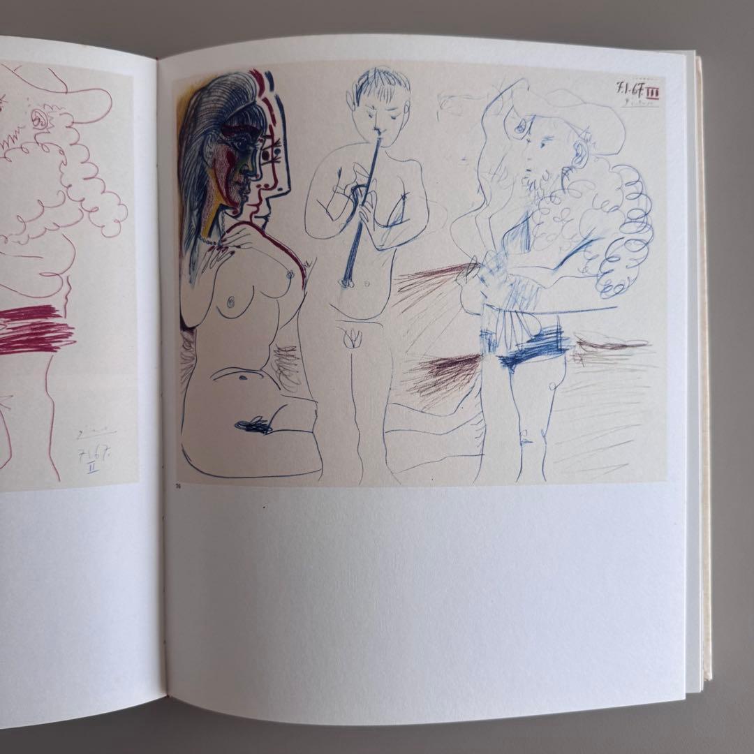 アート・デザイン・音楽 picasso dessins 27.3.66 15.3.68