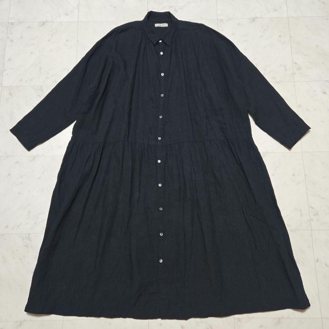 painagama★ume様 イチ アンティークス リネンドレスワンピース