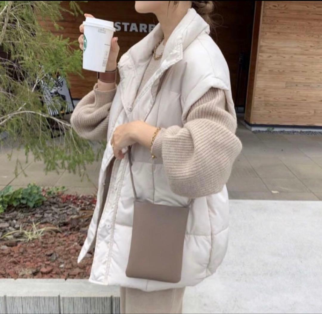 大人気♡即完売/BLATE/2WAY袖取外し中綿ベスト/中綿ブルゾン