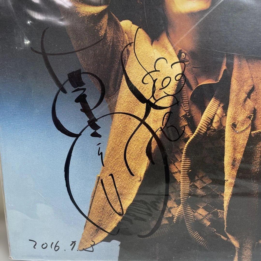 南こうせつ 直筆サイン入りLP.シングルレコード