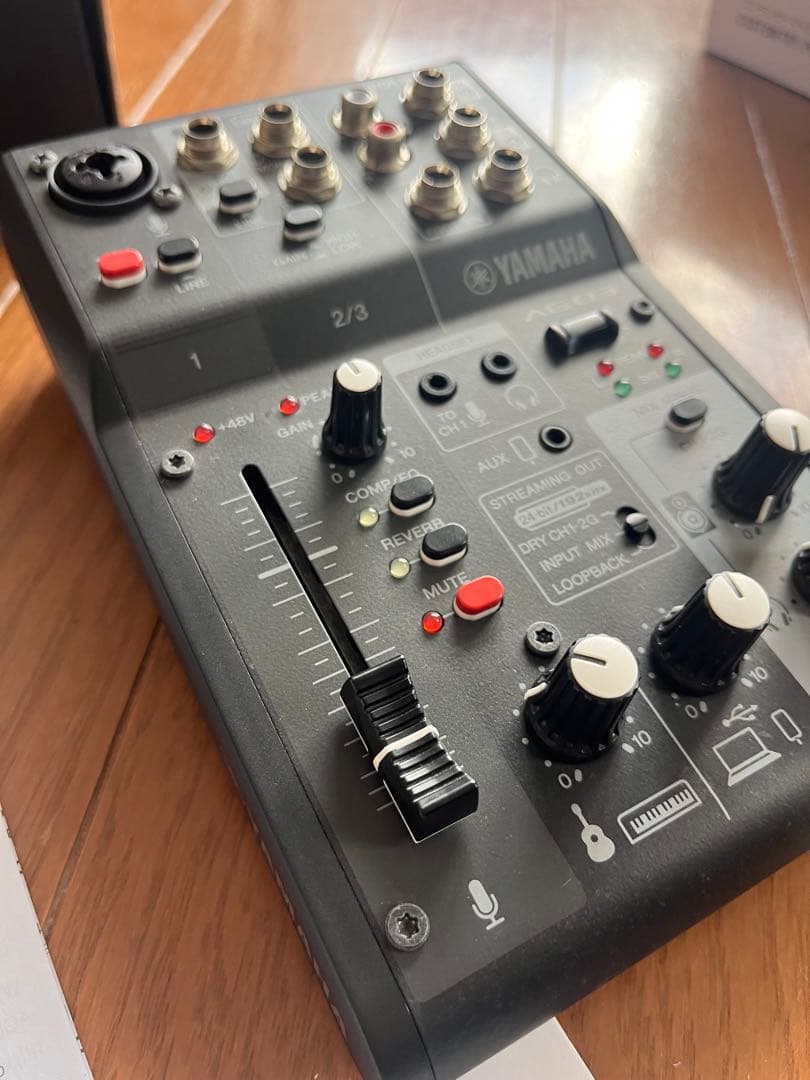 配信機器・PA機器・レコーディング機器 Yamaha AG03MK2 + CUSTOMTRY PRO CM-3000X