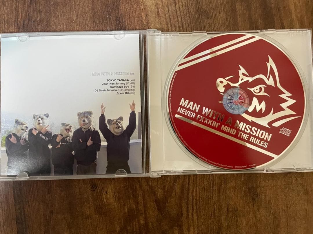 カミカゼサイン入り　NEVER FXXKIN' MIND THE RULES