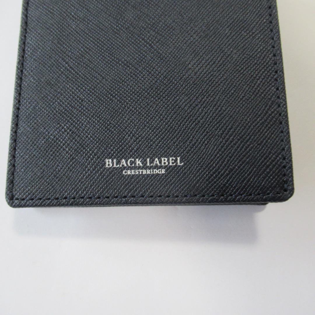 ブラックレーベルクレストブリッジ新品ネイビー ウォレット 2/2
