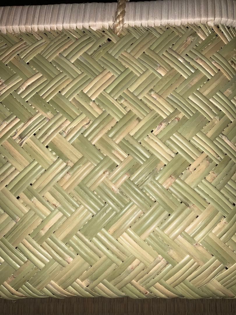 鳥越竹細工 市場かご エコバッグ　中サイズ　特選　ラスト1個