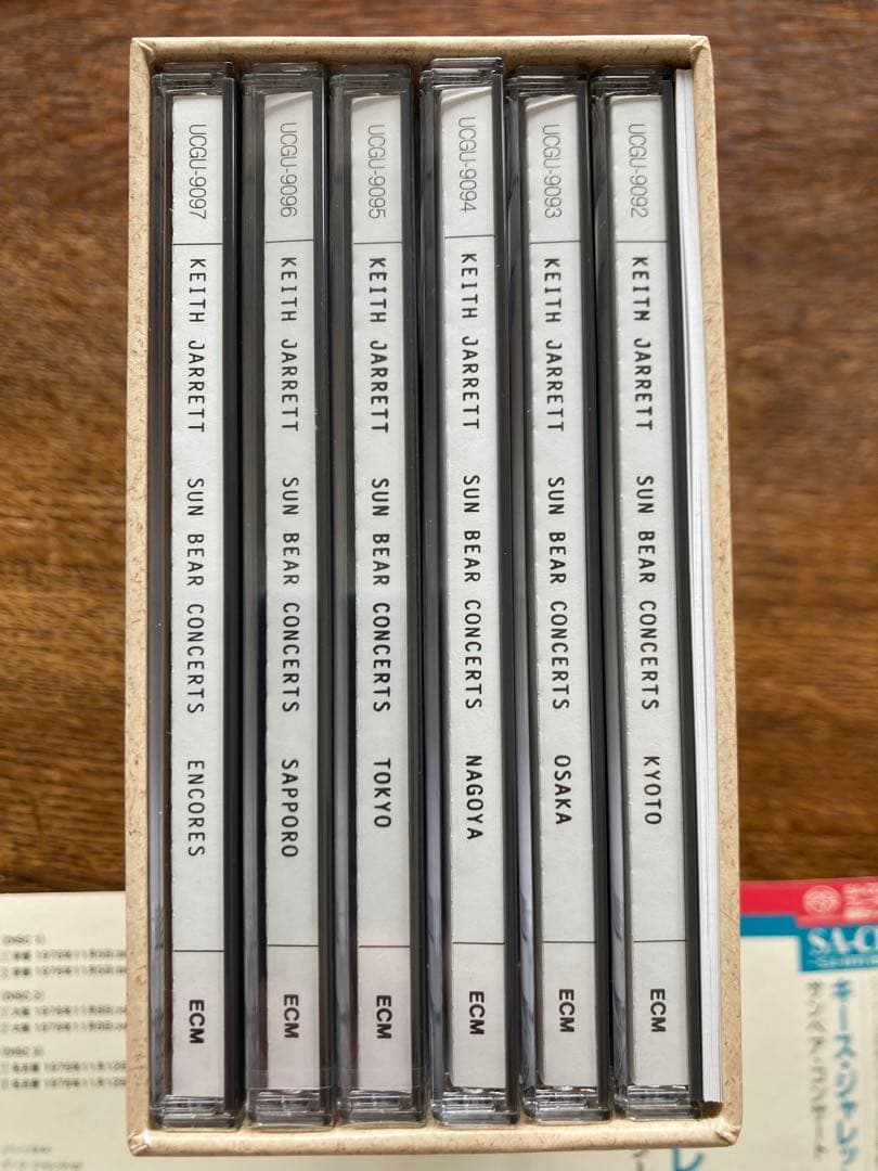 洋楽 KEITH JARRETT SUN BEAR CONCERTS SA-CD