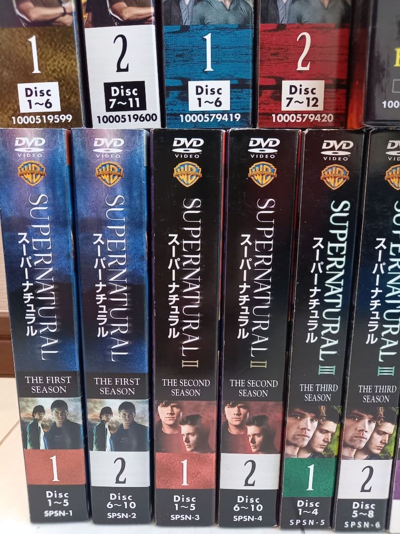 【DVD】SUPERNATURAL スーパーナチュラル 1-13 DVDセット