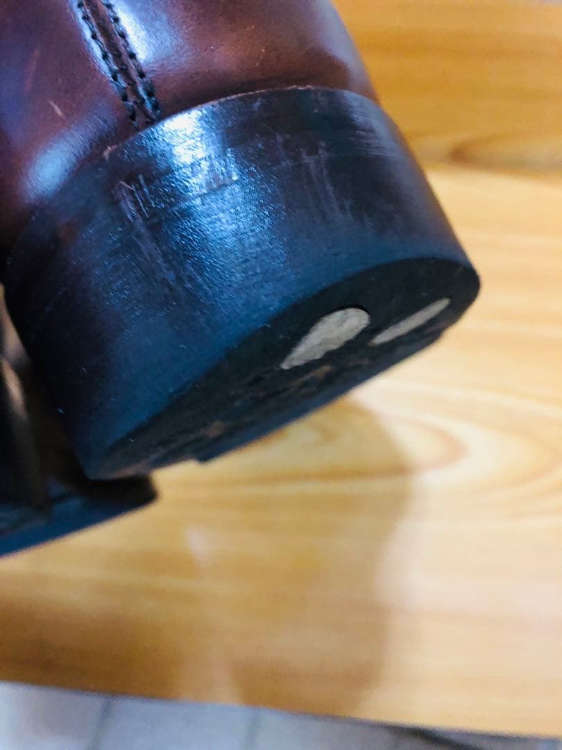 WHEEL ROBE ブラウンレザードレスシューズ