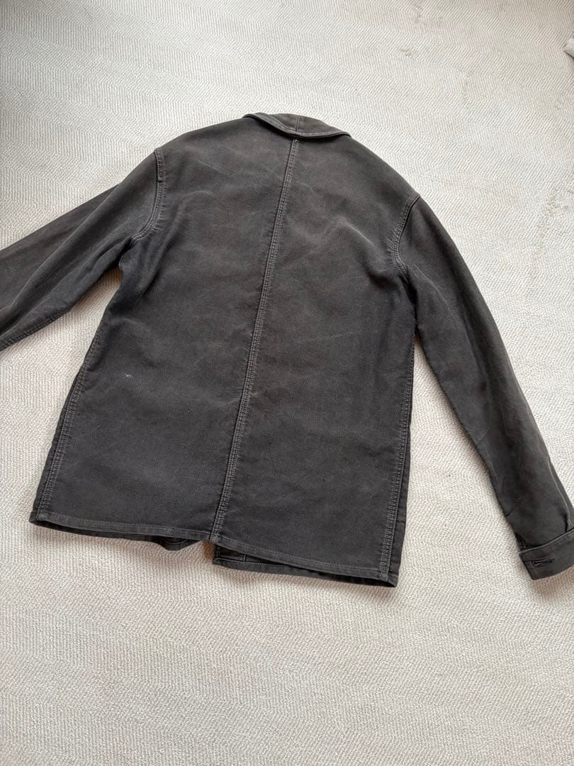 希少40s ADOLPHE LAFONT vポケ　ブラックモールスキンフレンチ