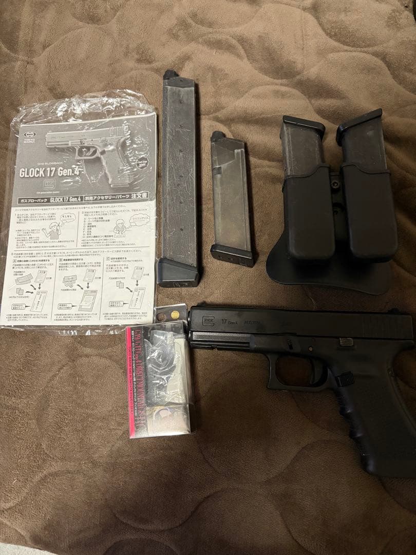 早急！東京マルイ　GLOCK 17 Gen4ガスガン リコール済み