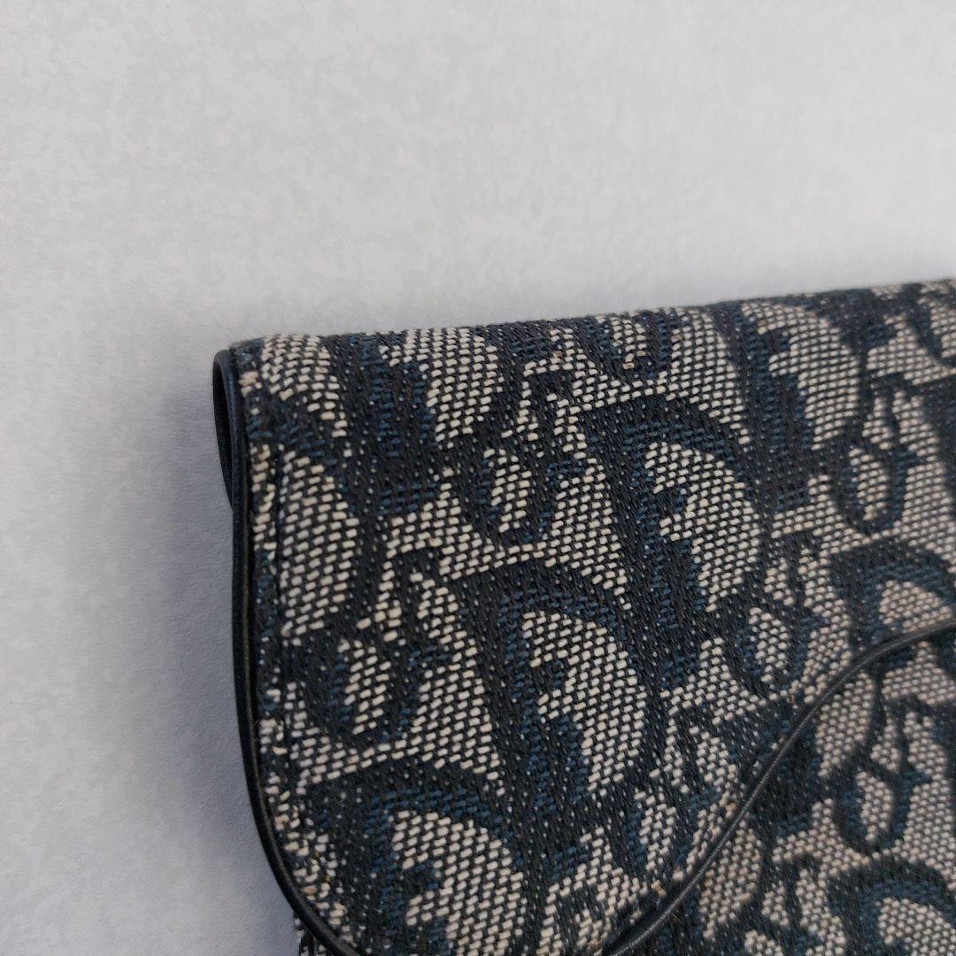 【大人気】クリスチャンディオール　サドル　カード入れ財布　トロッター　キャンバス