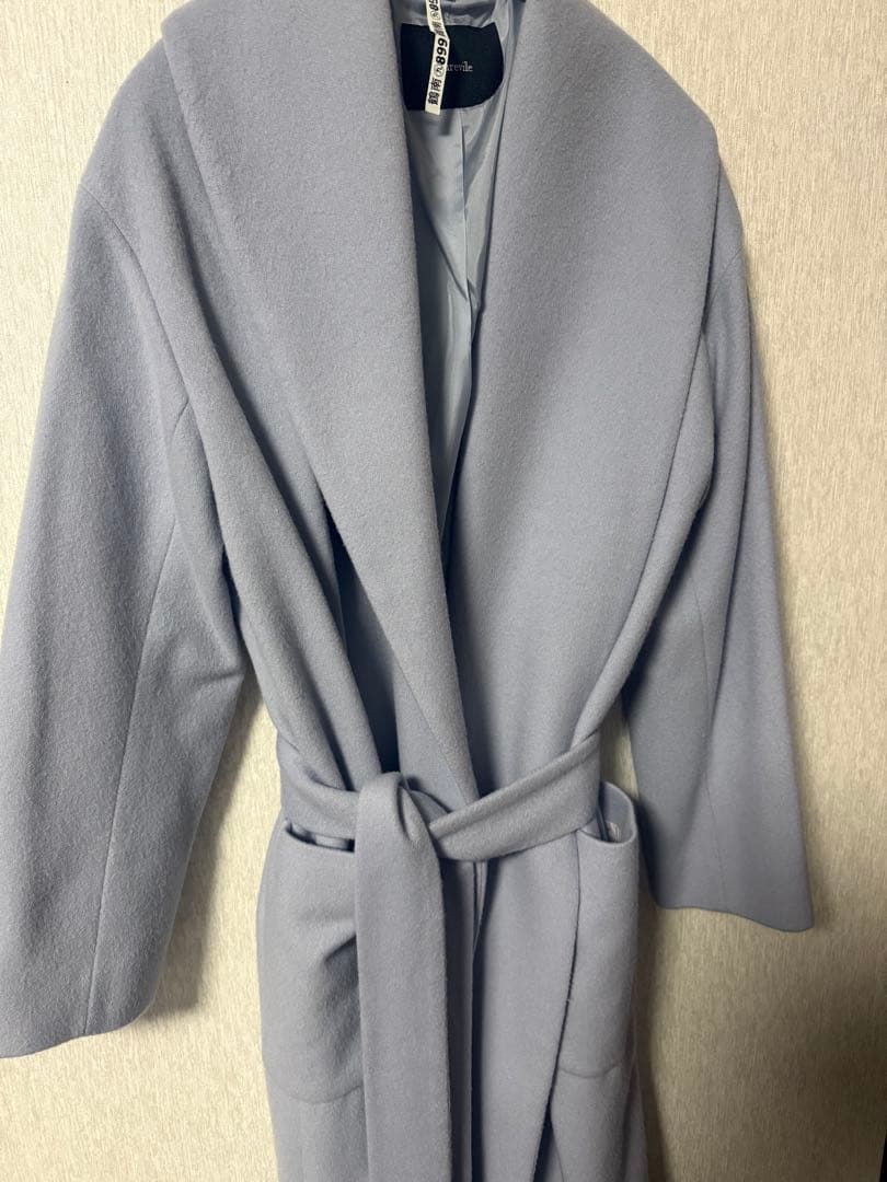 ！注意事項あり！ アルアバイル　ビーバーシャールカラーコートベルト付き