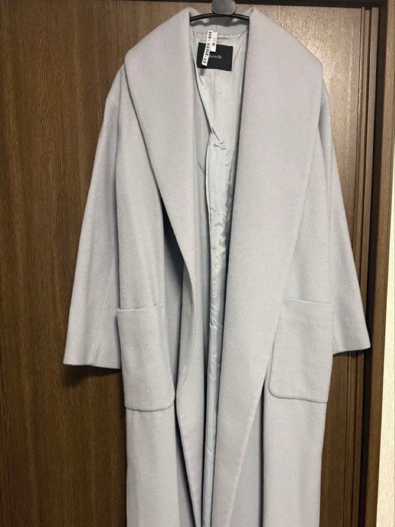 ！注意事項あり！ アルアバイル　ビーバーシャールカラーコートベルト付き