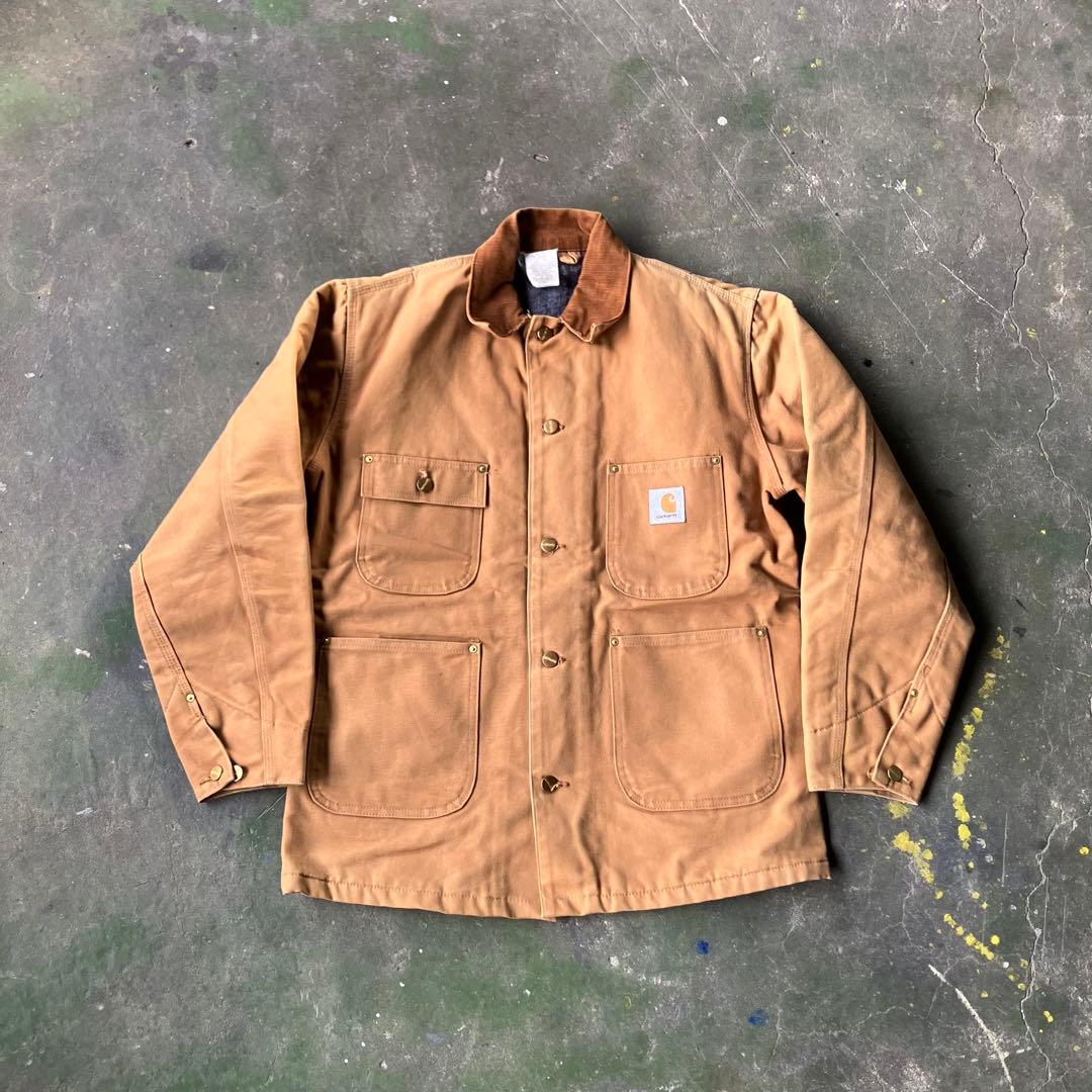 Carhartt カーハートUSA製　星タグ ミシガンチョアコート　38