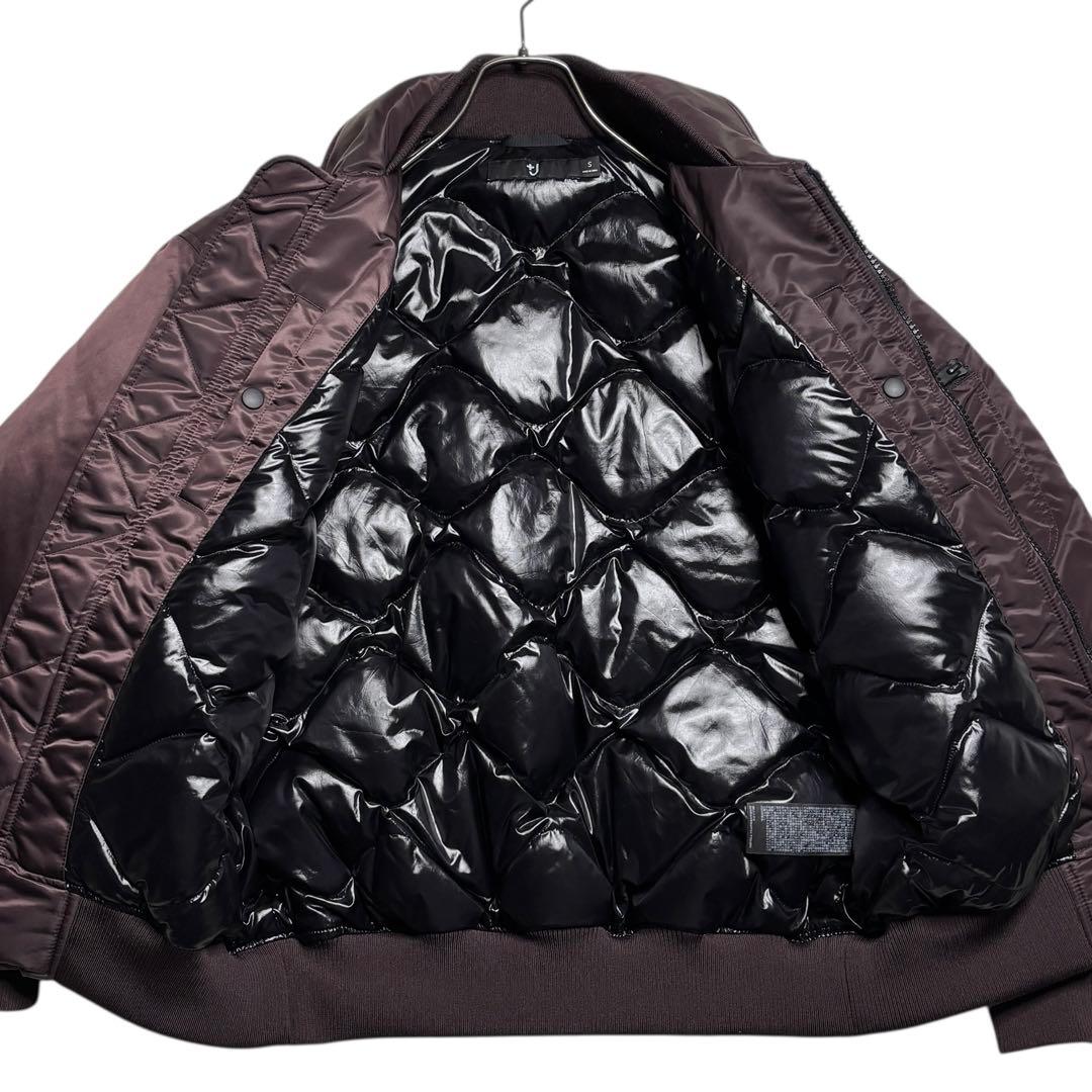 美品 希少 UNIQLO +J ユニクロ ダウン オーバーサイズリブブルゾン S