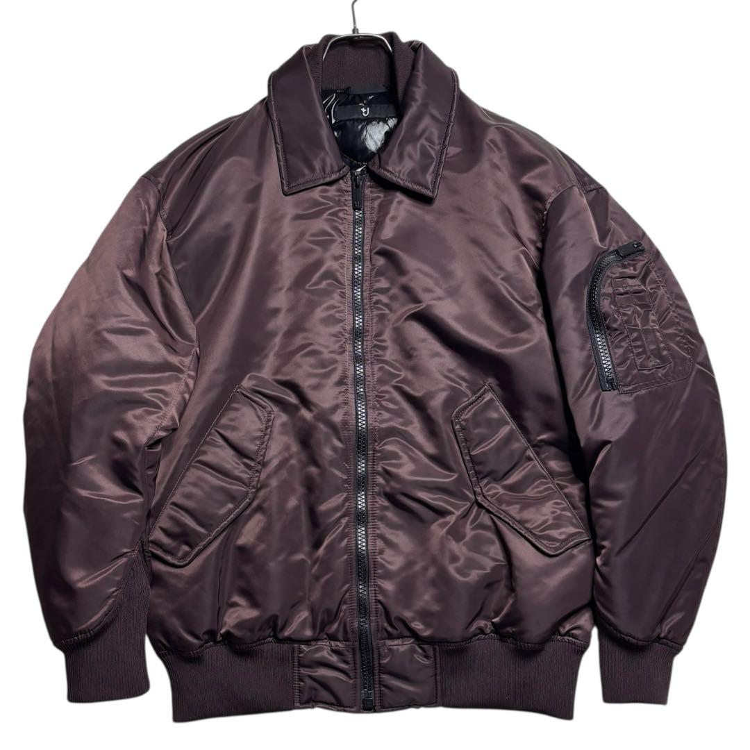 美品 希少 UNIQLO +J ユニクロ ダウン オーバーサイズリブブルゾン S