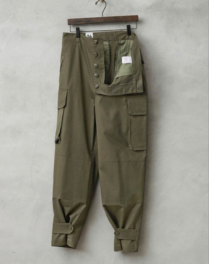 フランス軍M-47カーゴパンツ後期型HBT WA