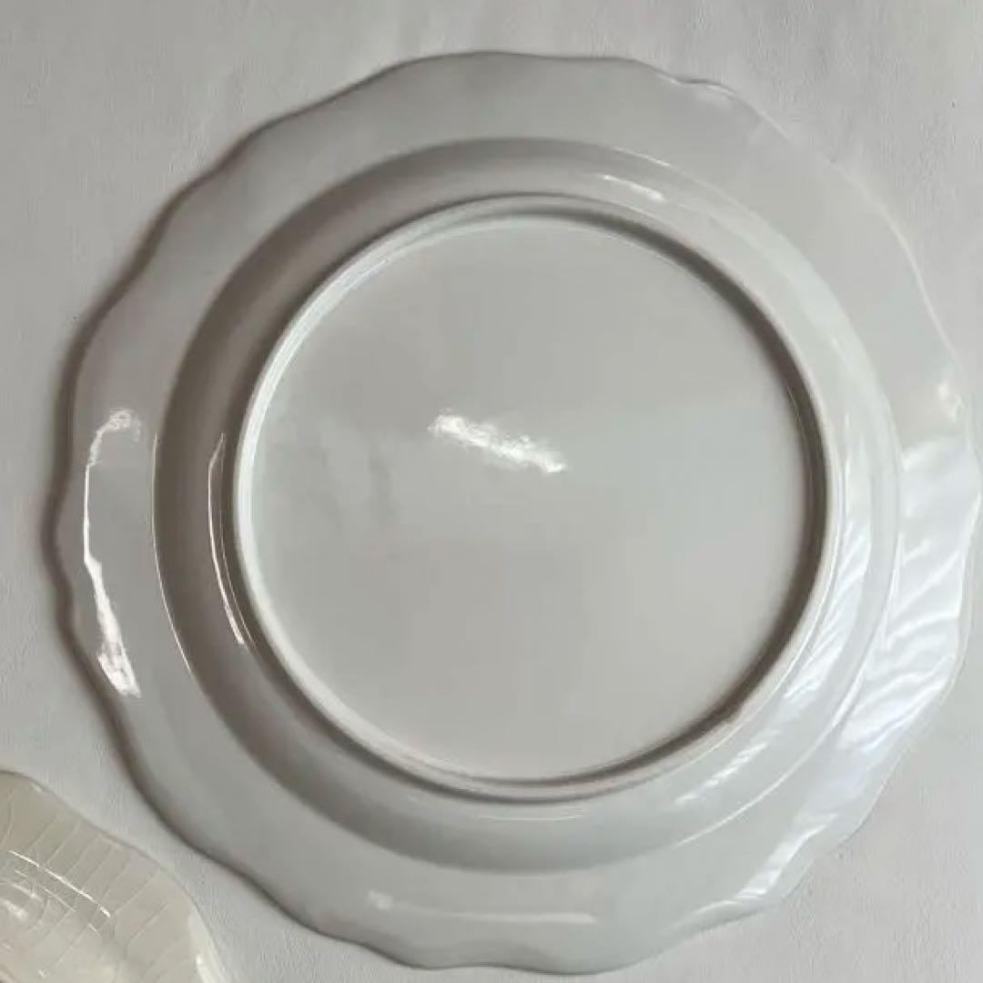【新品未使用】石川隆児 花リム プレート ホワイトのみ