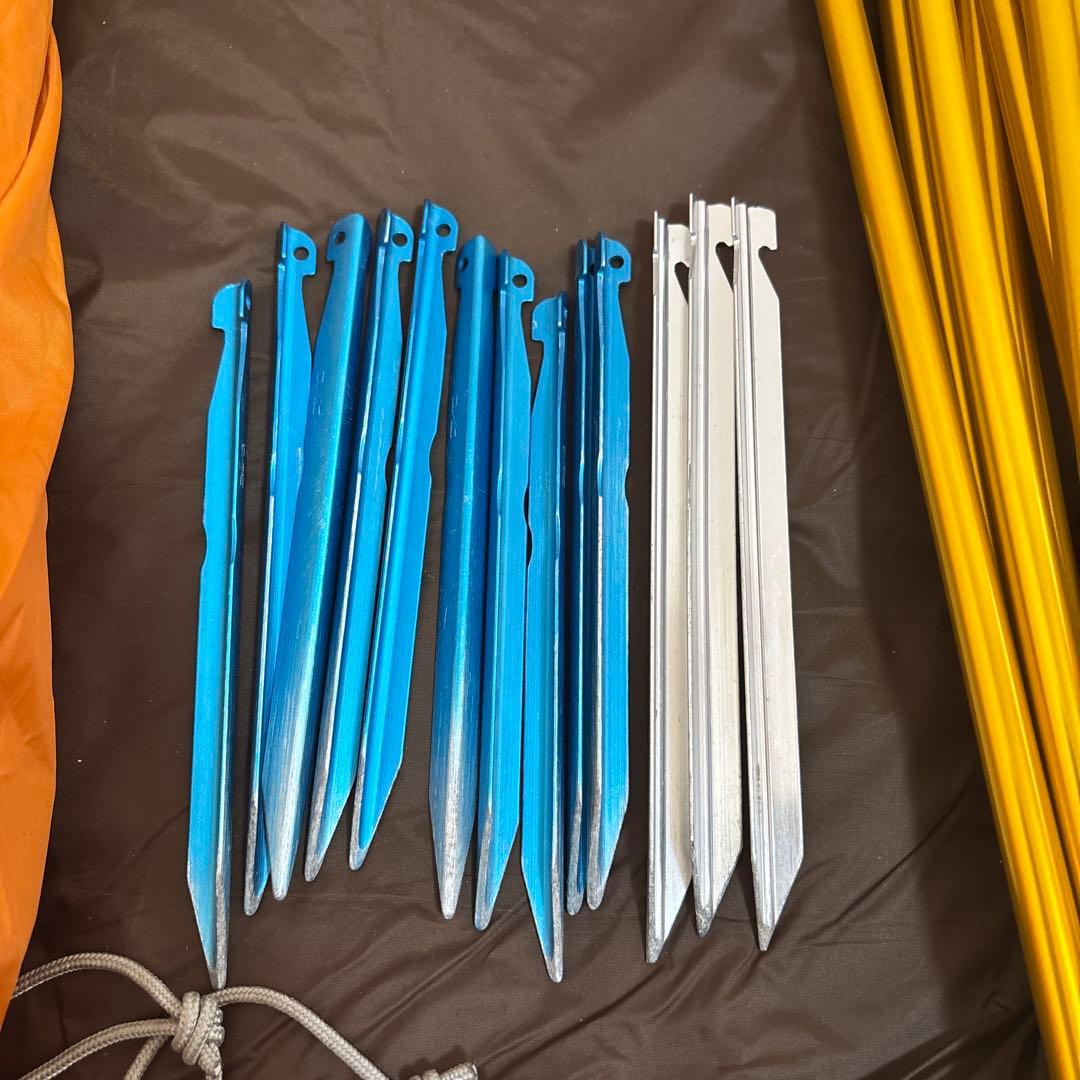 mont-bell クロノスキャビン3　オレンジキャンプテント