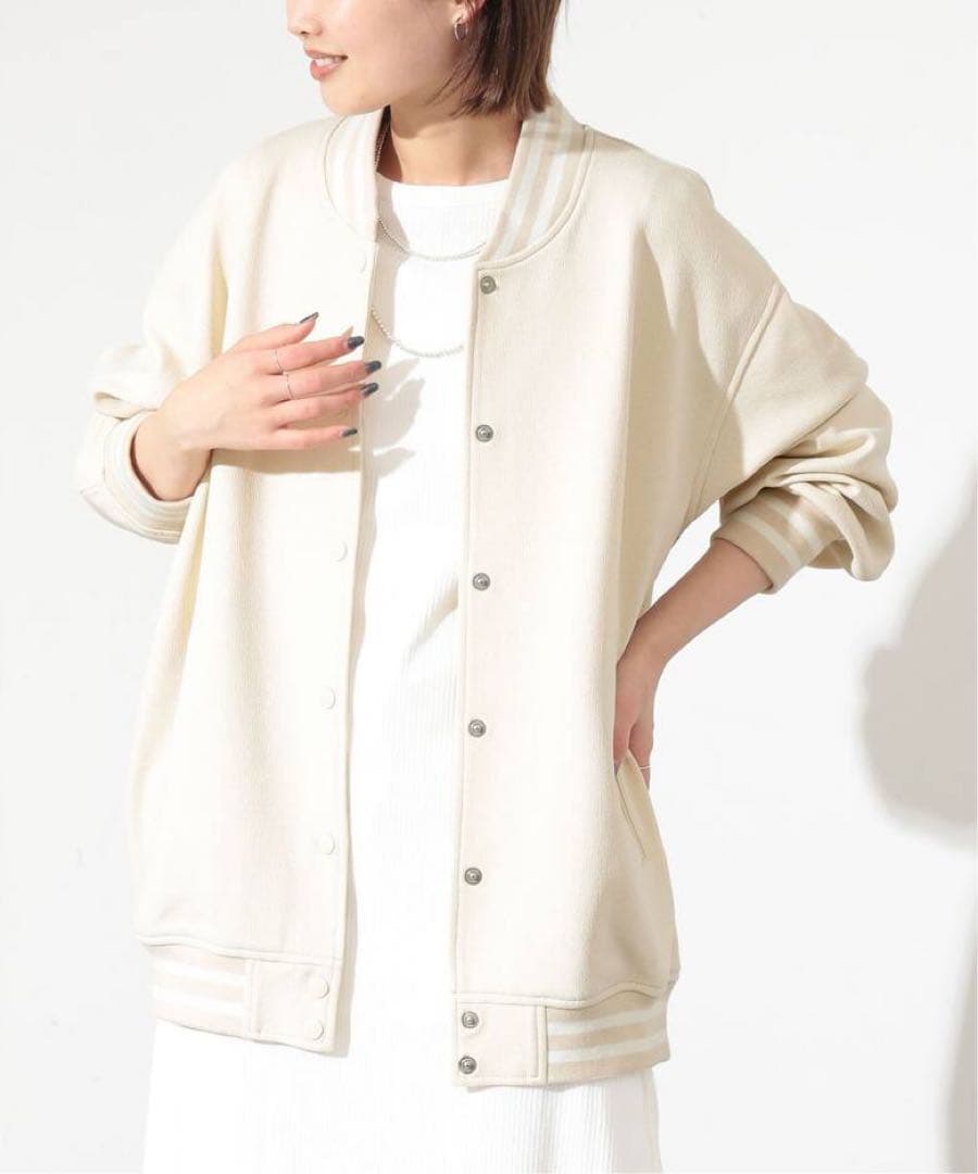 【美品✨】SLOBE IENA イエナ PEポンチスタジャン ナチュラル