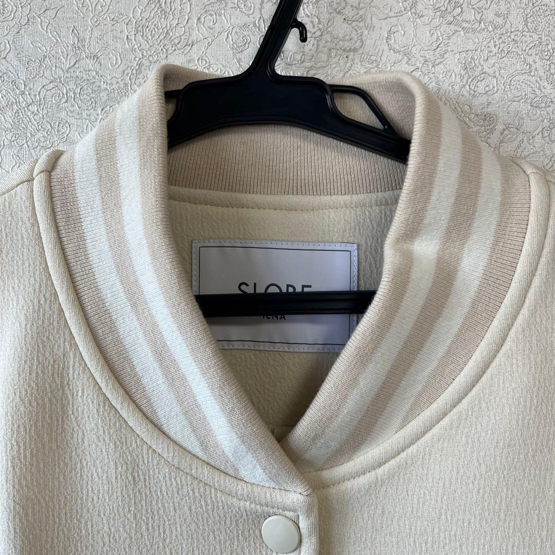 【美品✨】SLOBE IENA イエナ PEポンチスタジャン ナチュラル