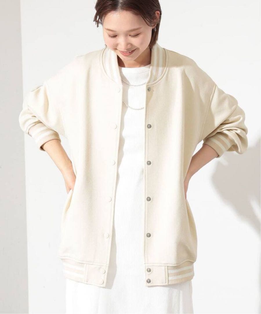 【美品✨】SLOBE IENA イエナ PEポンチスタジャン ナチュラル