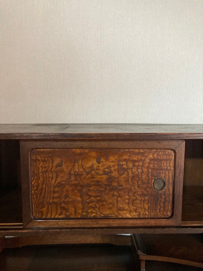 【送料込】アンティークの収納棚　高さ89cm