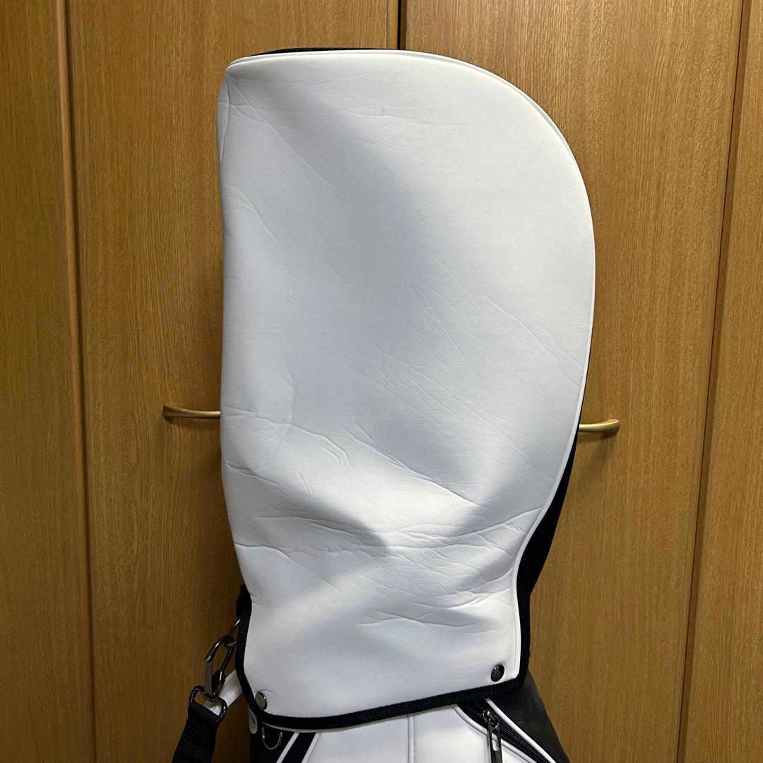 PUMA キャディバッグ ホワイト ブラック