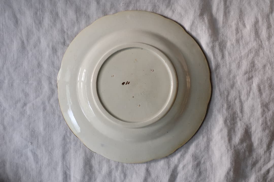 フランスアンティーク｜オルシィ窯のデザートプレート