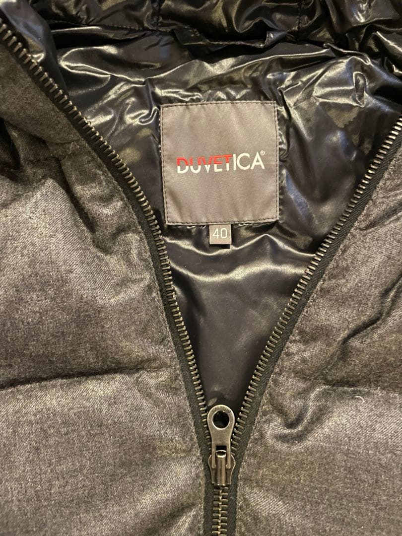 みーた DUVETICA ダウンベスト サイズ40 グレー