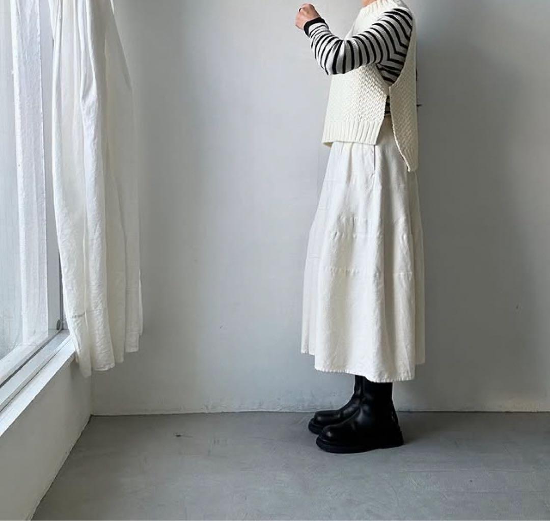 お値下げ／torici トリチ カノコベストホワイト