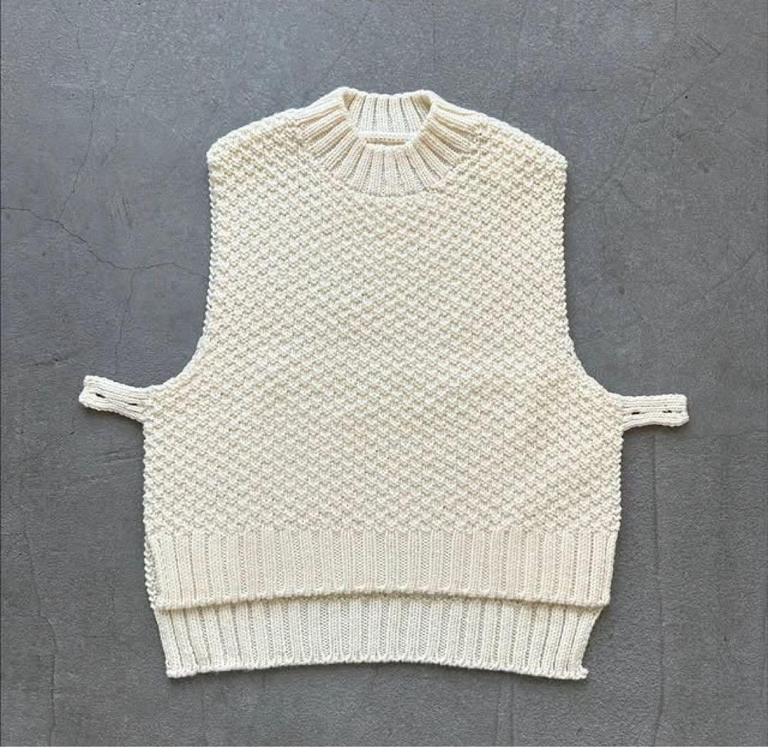 お値下げ／torici トリチ カノコベストホワイト