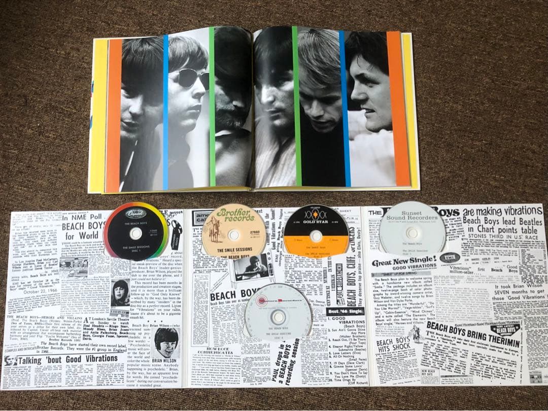 J*e様 THE BEACH BOYS/SMILE SESSIONS 輸入盤BO