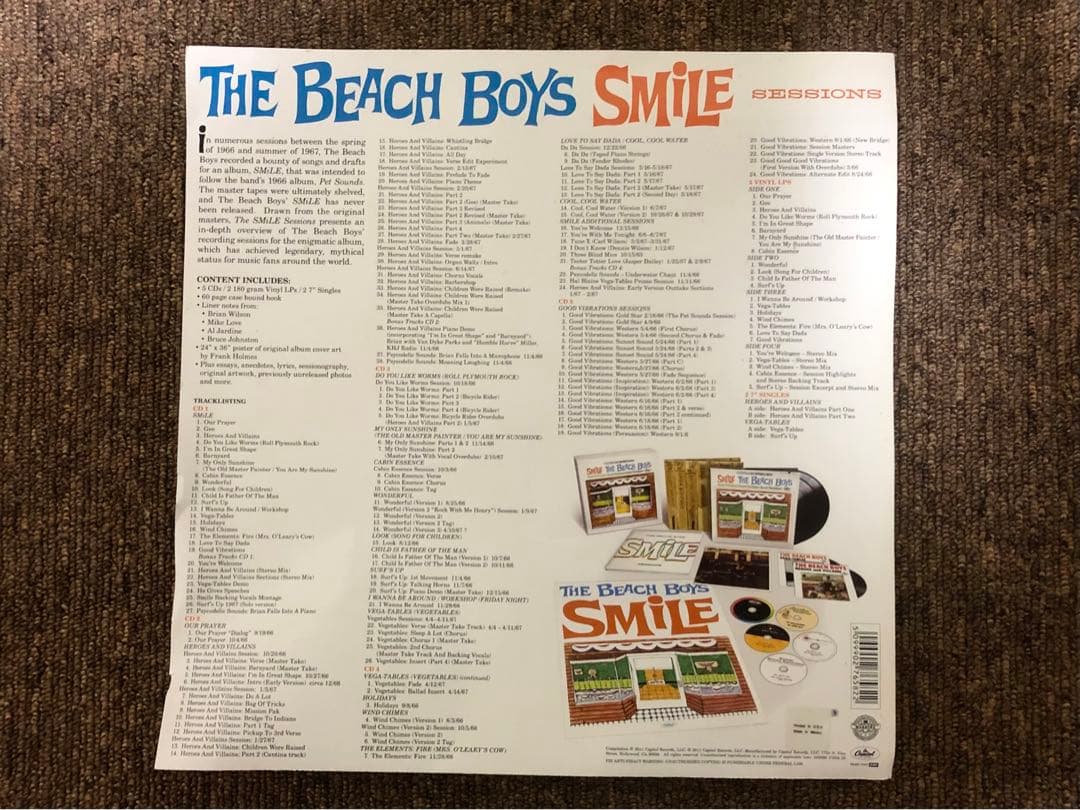 J*e様 THE BEACH BOYS/SMILE SESSIONS 輸入盤BO