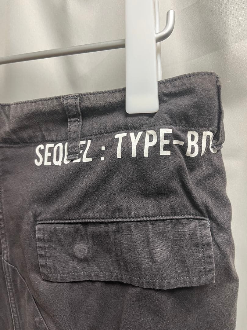 シークウエル　SEQUEL　カーゴパンツ　TYPE-BDU