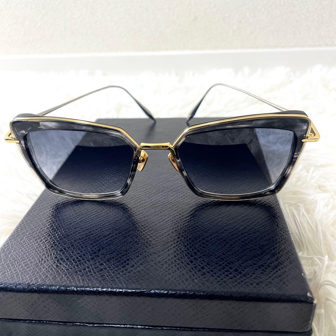 DITA ディータ　メンズ　サングラス　ゴールドフレーム　ブラック　黒