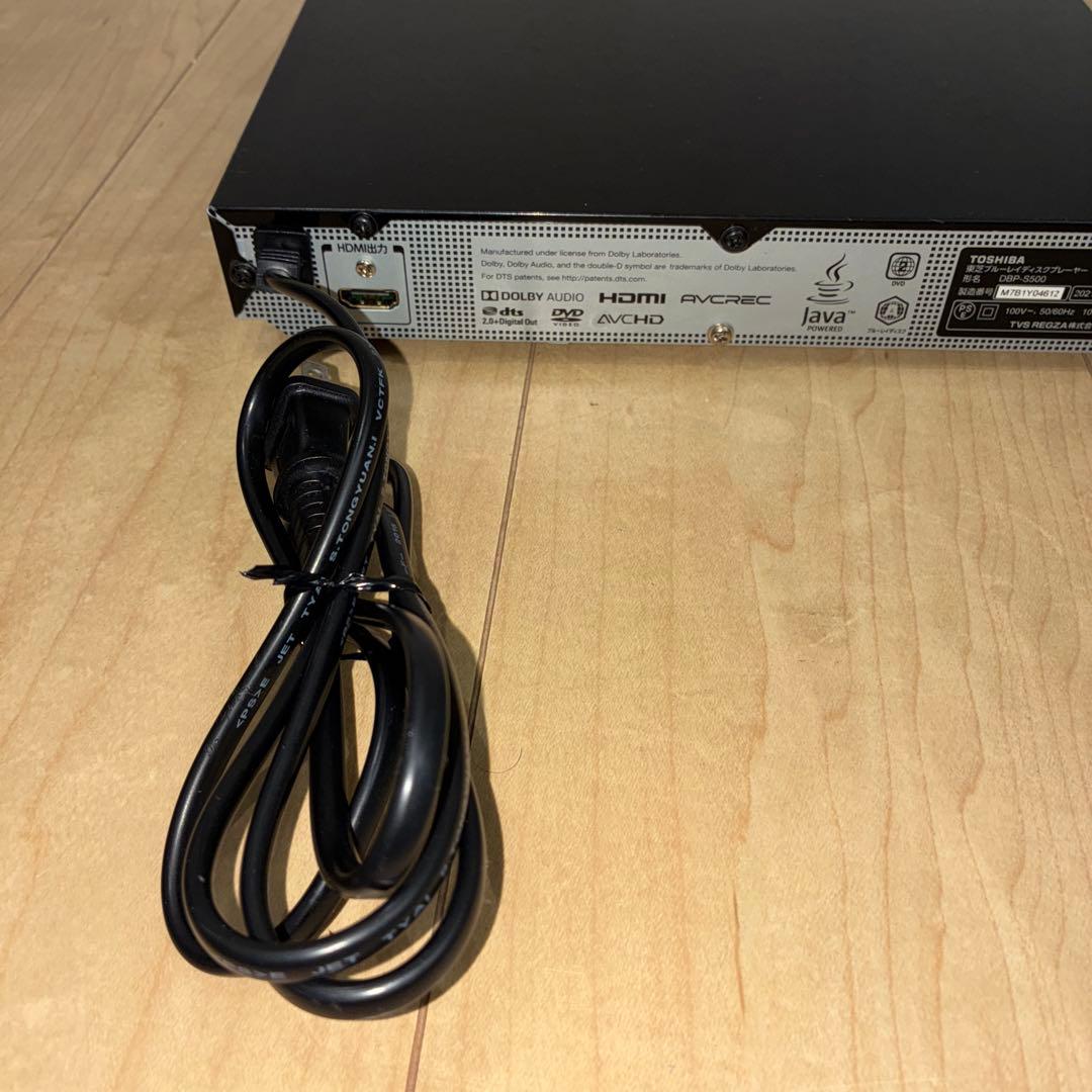 美品　完動品　動作ok 東芝　ブルーレイプレーヤー　DBP-S500