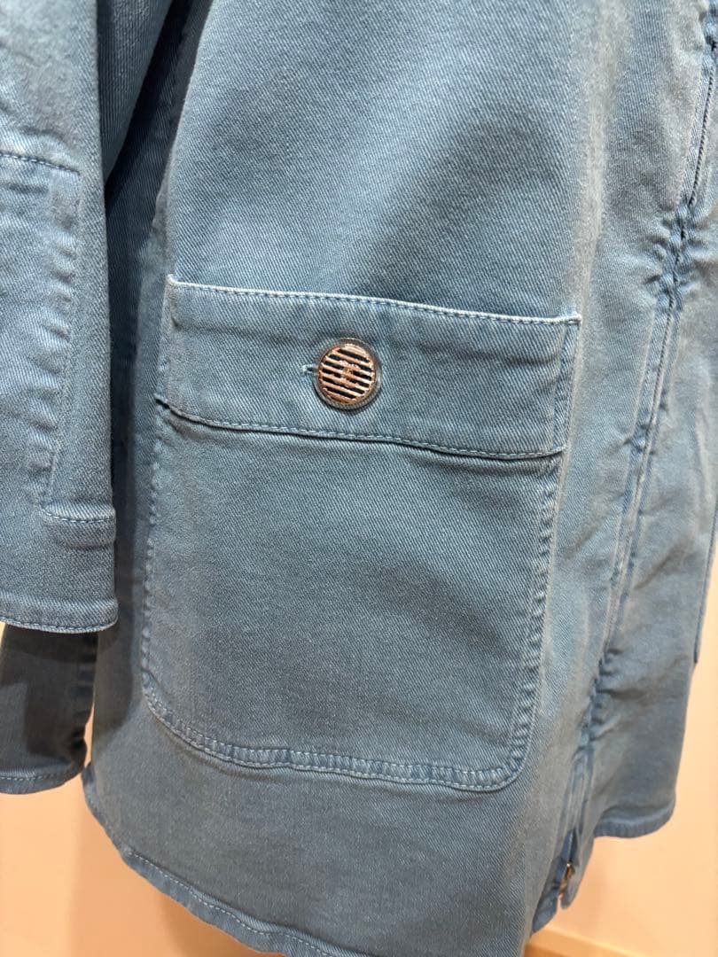 CHANEL デニムジャケット　未使用品　ロング