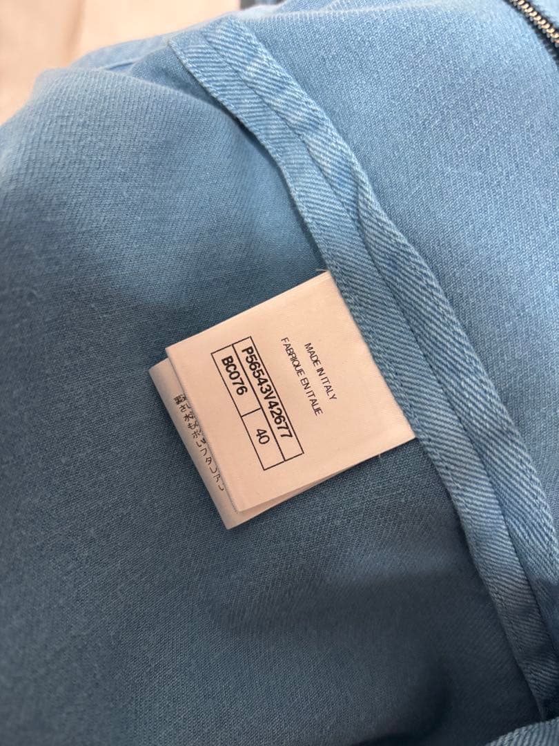 CHANEL デニムジャケット　未使用品　ロング