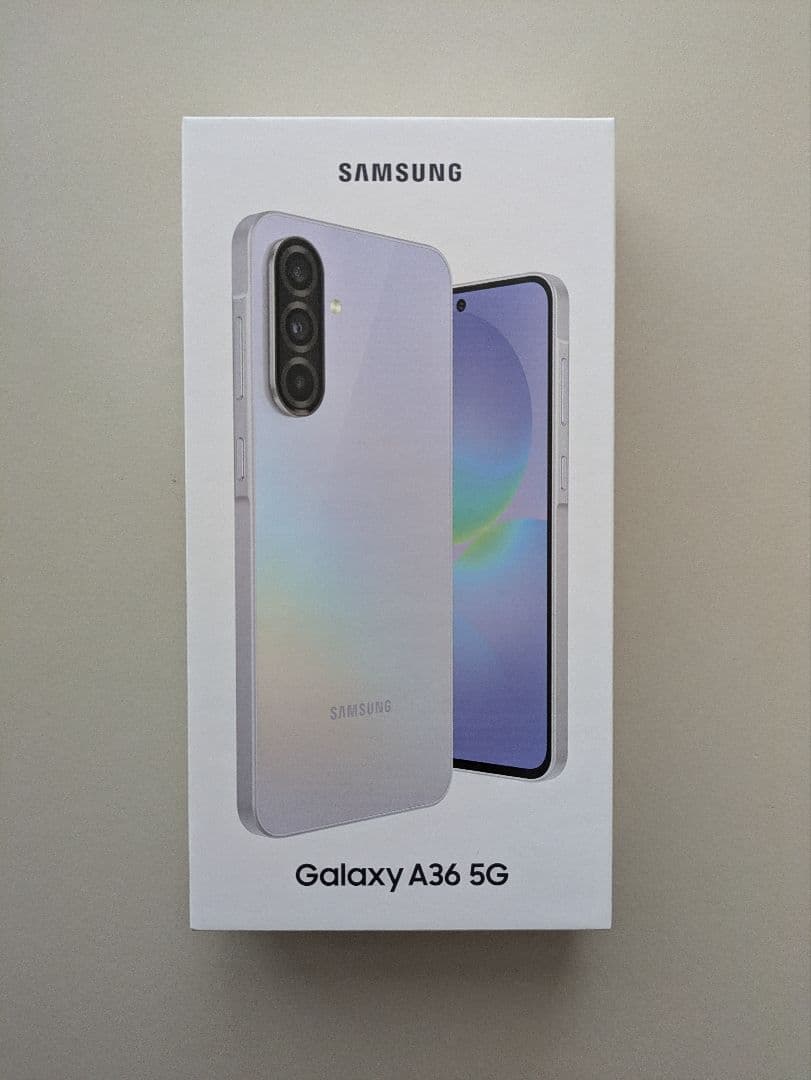 Samsung Galaxy A36 5G オーサムラベンダー