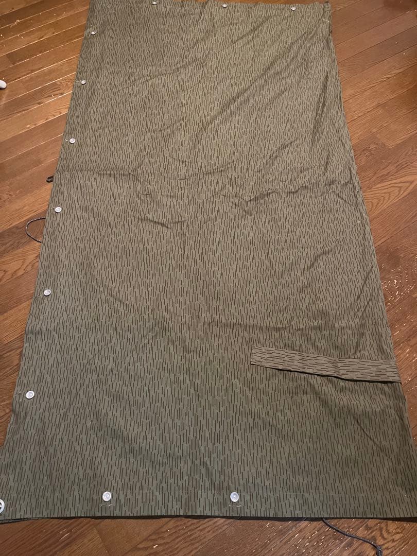 東ドイツ軍幕　レインドロップカモ