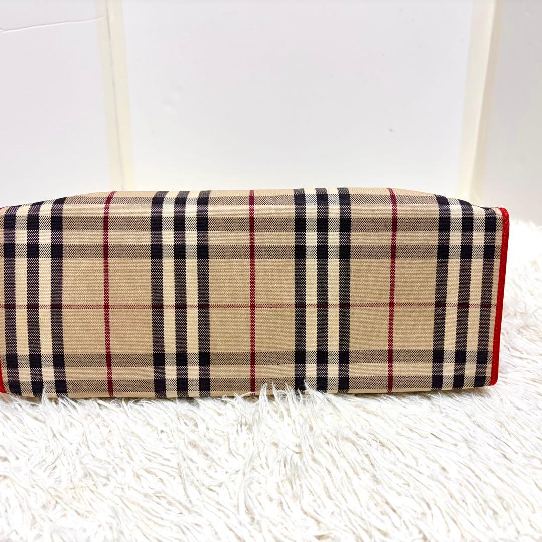 ✨美品✨BURBERRY LONDON バーバリーロンドンキャンバストートバッグ