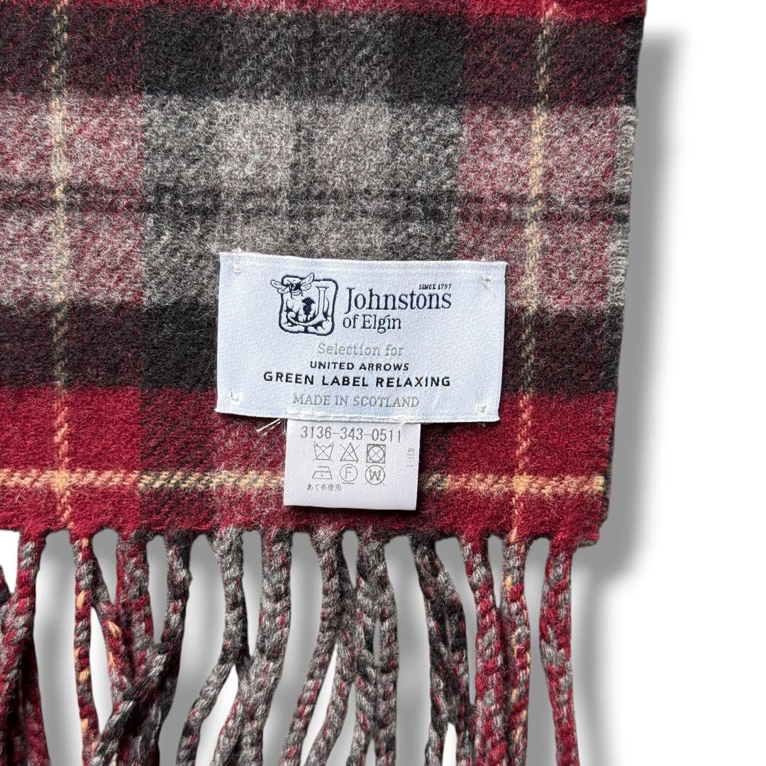 希少✨Johnstonsジョンストンズ ストールUNITEDARROWS別注